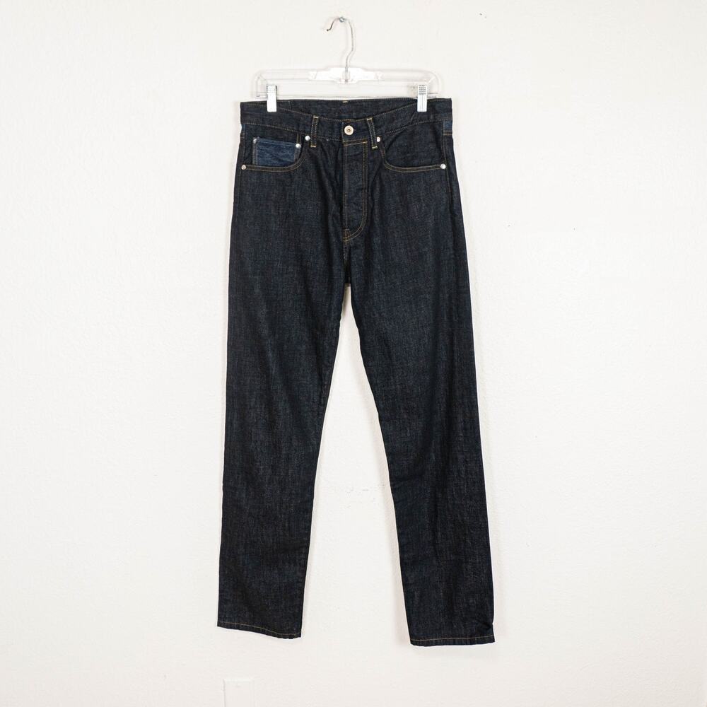 RE/DONE Men's Core 5 Pocket Slim Denim Jeans Dark Wash Size 32